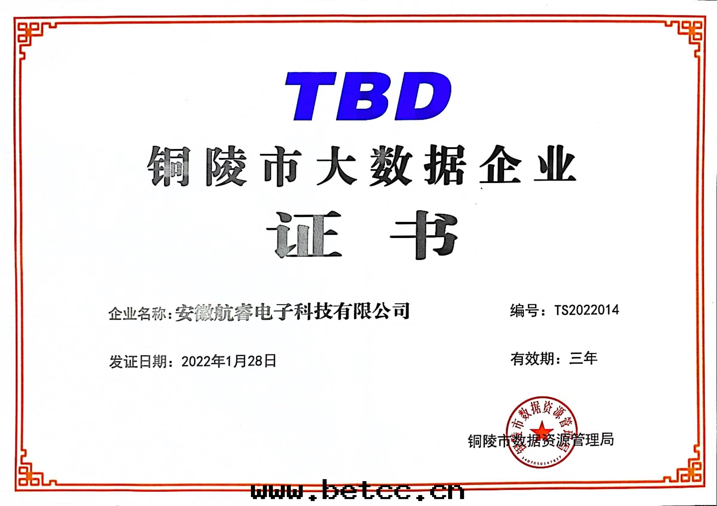 铜(tóng)陵市(shì)大數據(jù)企业